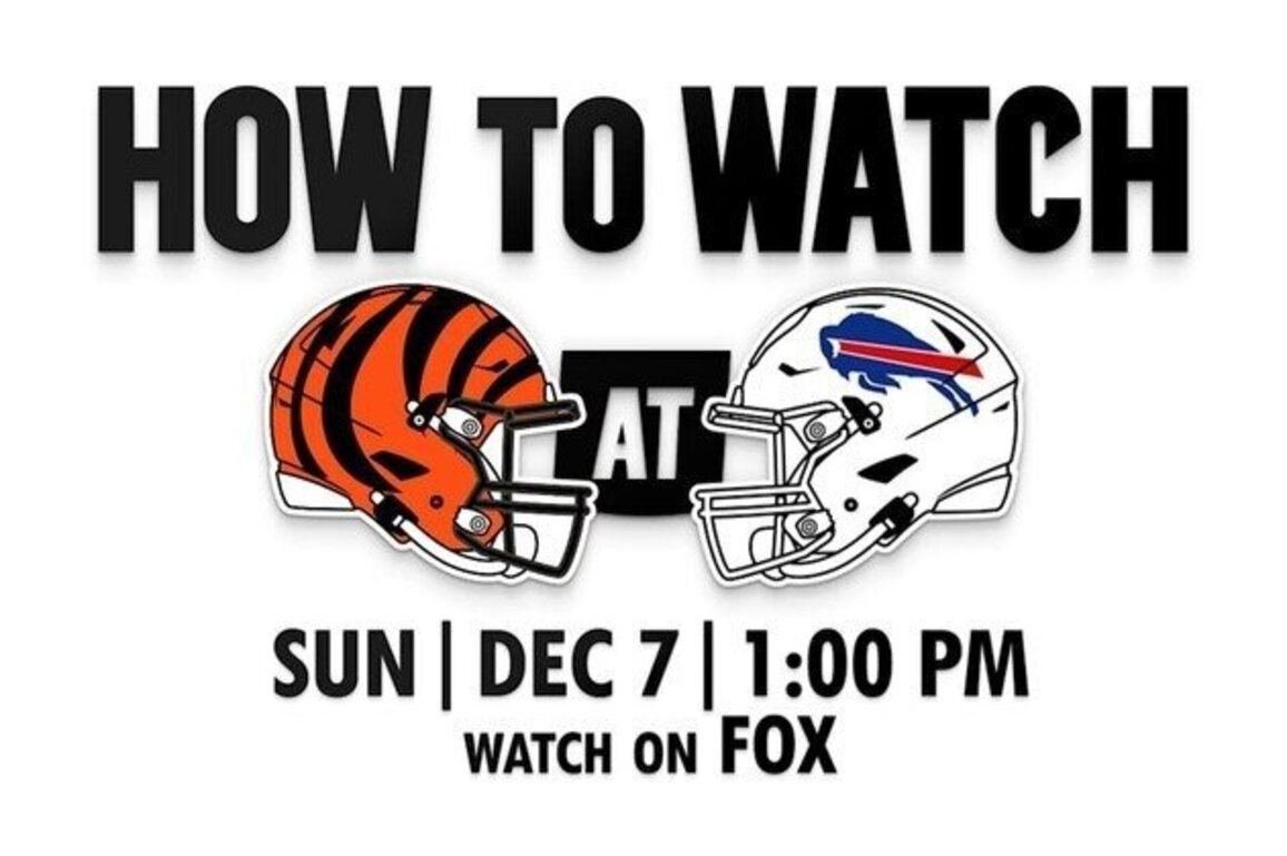 HOW TO Bengals at Bills for Week 14 of the 2025 Season