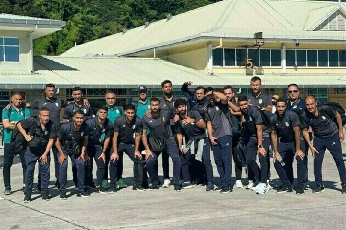 Iran Beach Soccer Team Arrives in Seychelles