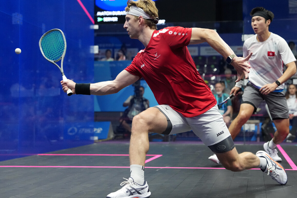 (SP)CHINA-CHENGDU-THE WORLD GAMES 2025-SQUASH-MEN'S SINGLES-QUARTERFINAL (CN)