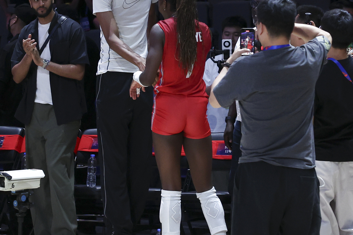 (SP)CHINA-BEIJING-VOLLEYBALL-VNL-FRANCE VS BELGIUM (CN)