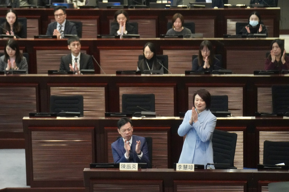 CHINA-HONG KONG-EIGHTH-TERM LEGCO-PRESIDENT (CN)