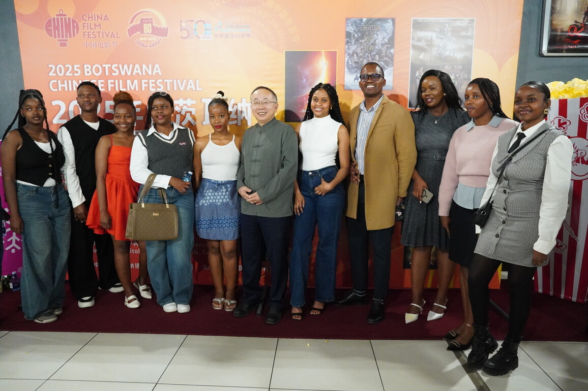 BOTSWANA-GABORONE-CHINESE FILM FESTIVAL-AMBASSADOR