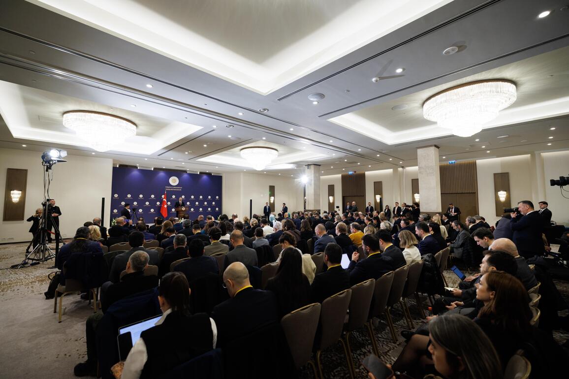 TRKIYE-ISTANBUL-FM-PRESS BRIEFING