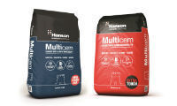 Multicem paper bag turns blue 