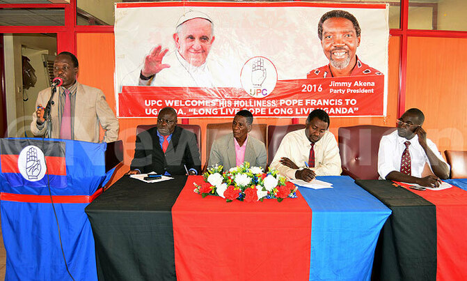 UPC faults Otunnu for fewer MPs UPC faults Otunnu for fewer MPs
