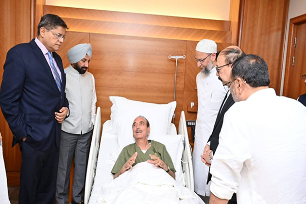 Ghulam Nabi Azad, part of MP Baijayant Panda-led delegation, hospitalised in Kuwait