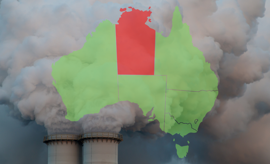 NT government drops pledge for 2030 emissions target