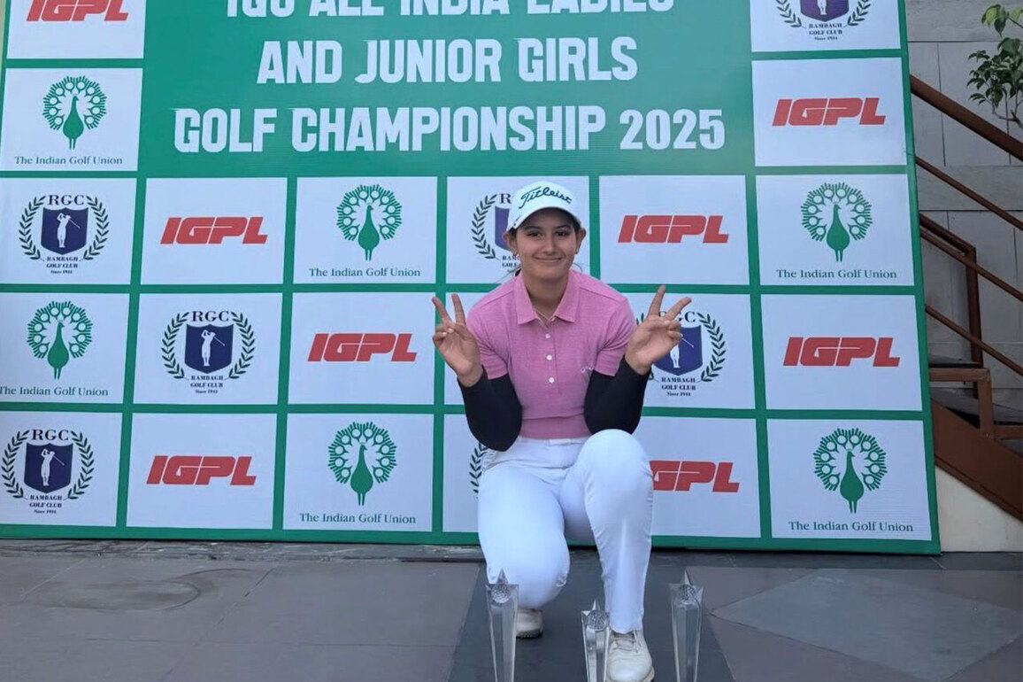 Guntas Kaur Sandhu tied 17th after Round 1 of Women's Amateur Asia-Pacific