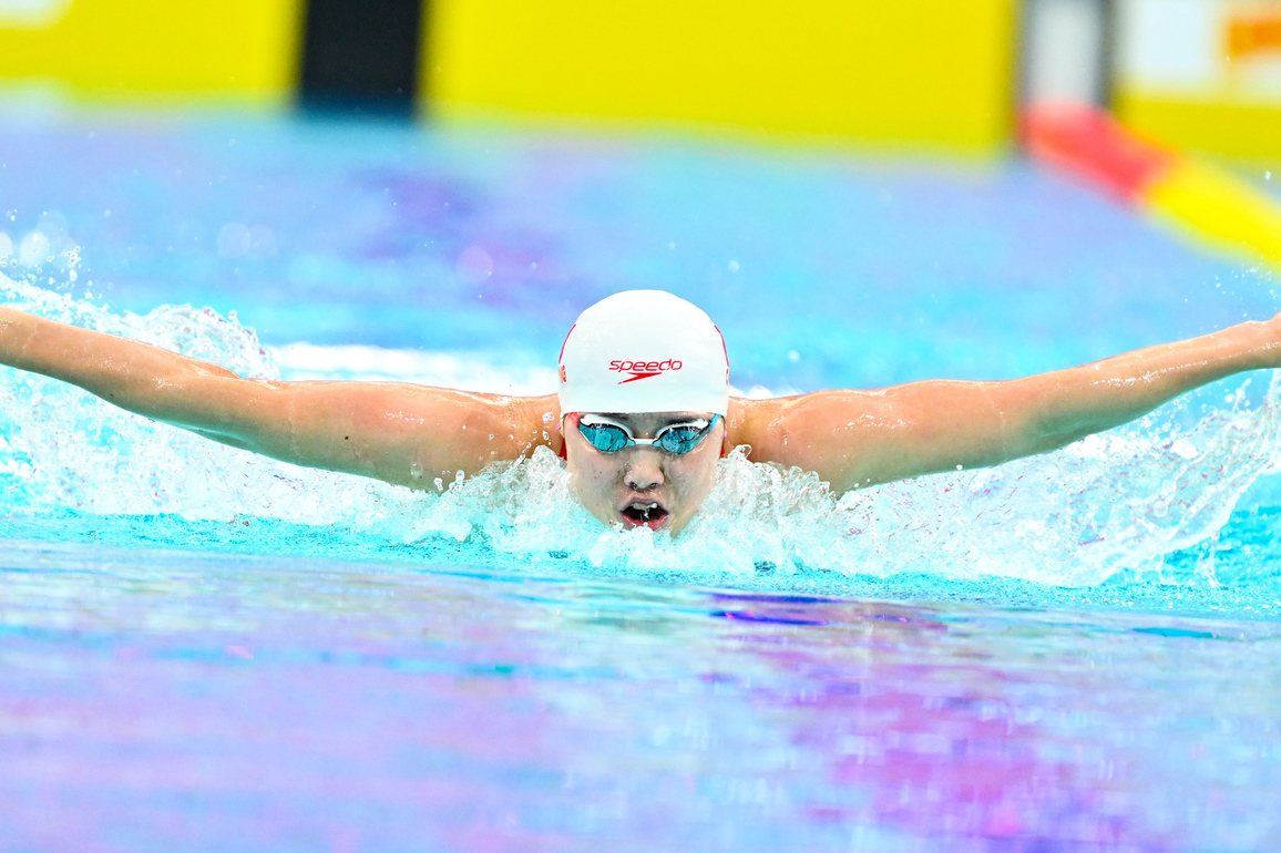 (SP)CHINA-15TH NATIONAL GAMES-SWIMMING-WOMEN'S 200M BUTTERFLY (CN)