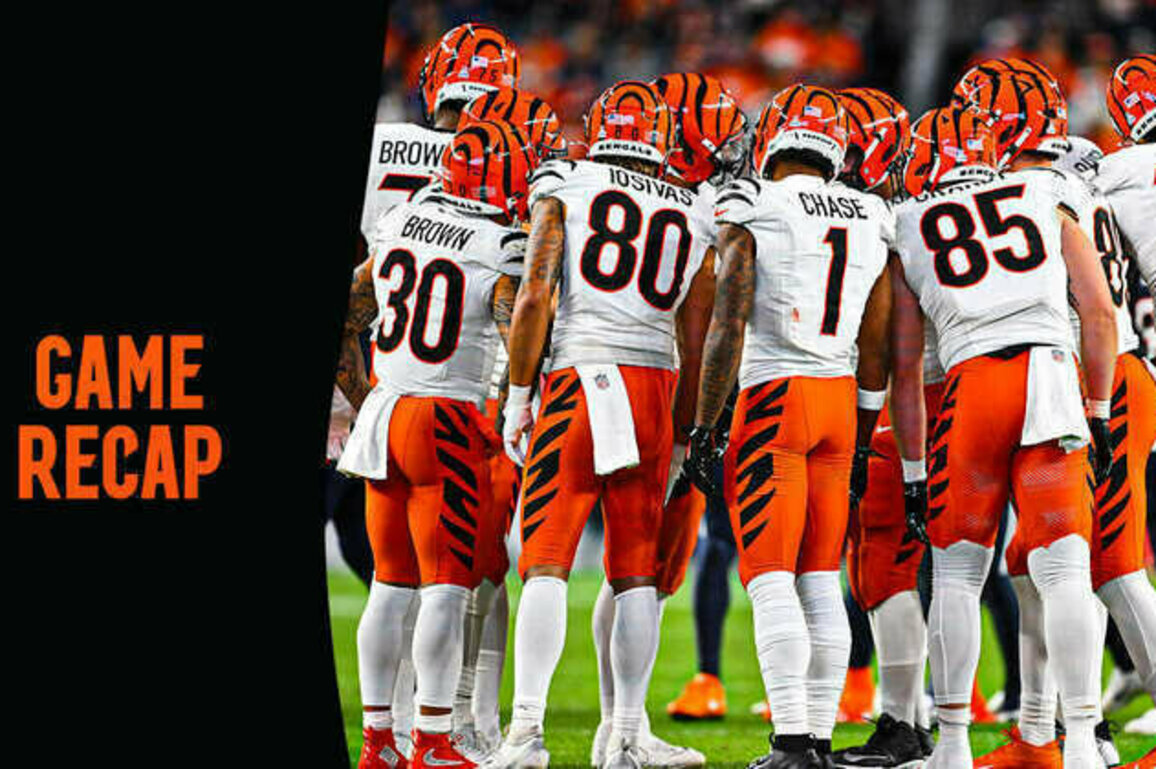 Bengals Lose to Broncos 28-3 | POSTGAME RECAP, NOTES & QUOTES