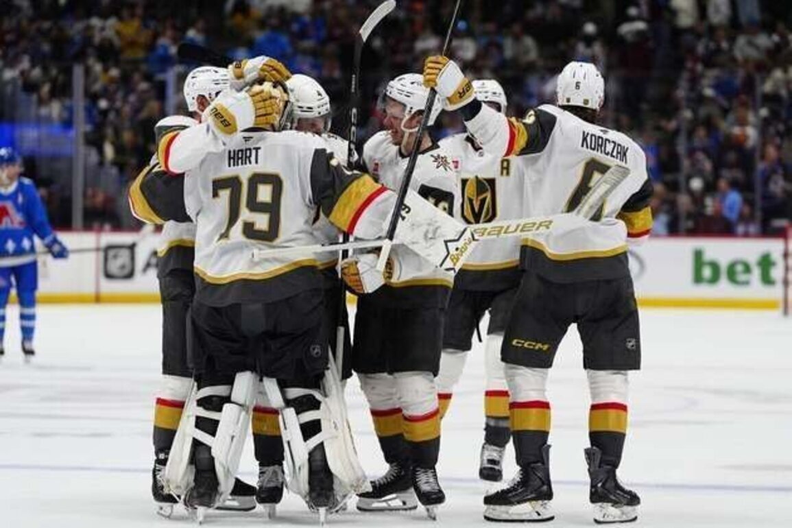 NHL roundup: Jack Eichel's OT goal sends Knights to playoffs