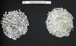 Rough diamonds recovered from the Komsomolsky pipe, which is also mined by the Aikhal Mining and Processing Division