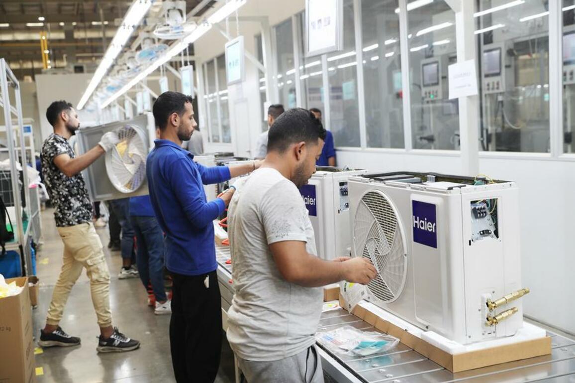 China's home appliance giant empowers local talent, fuels industrial growth in Egypt