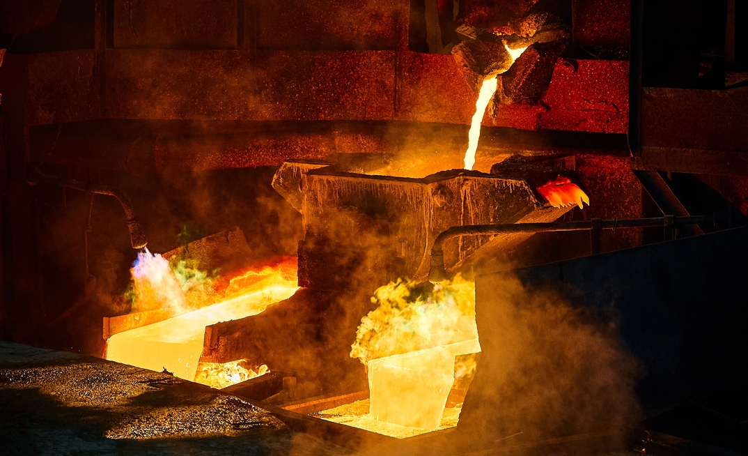 A copper smelter