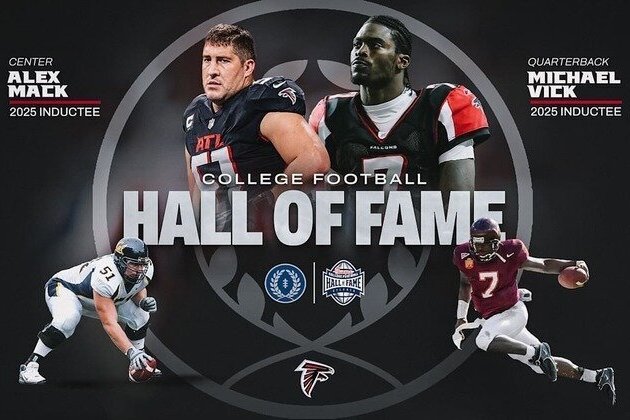 Michael Vick, Alex Mack inducted into College Football Hall of Fame