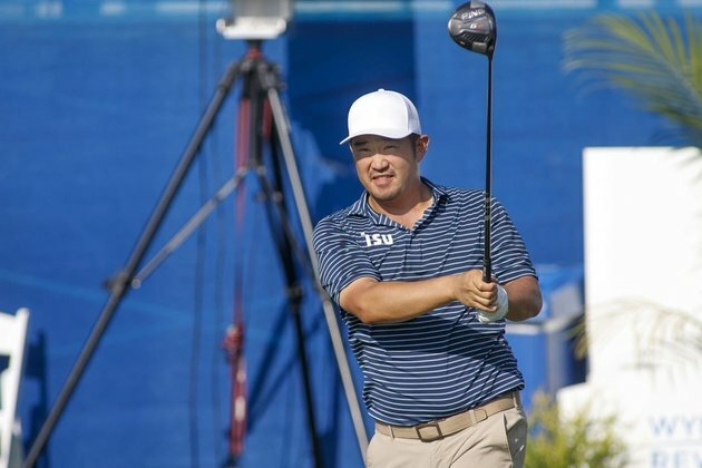 John Huh posts 61 to take lead at Wyndham Championship