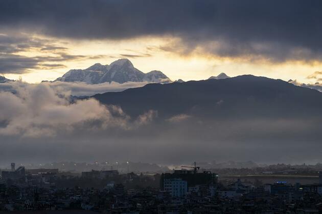 Asia Album: Morning scenery in Nepal's Lalitpur