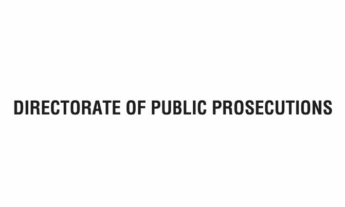 Directorate of Public Prosecutions notice Directorate of Public Prosecutions notice