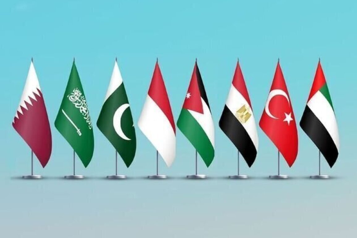 Foreign Ministers of UAE, Trkiye, Egypt, Jordan, Indonesia, Pakistan, Saudi Arabia, Qatar issue joint statement