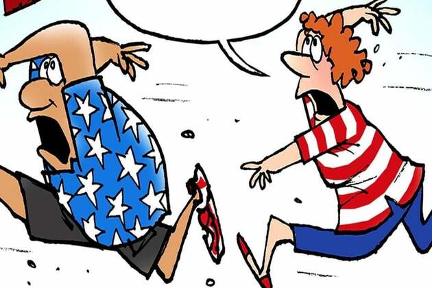 Endless political drama    Cartoon - Walt Handelsman