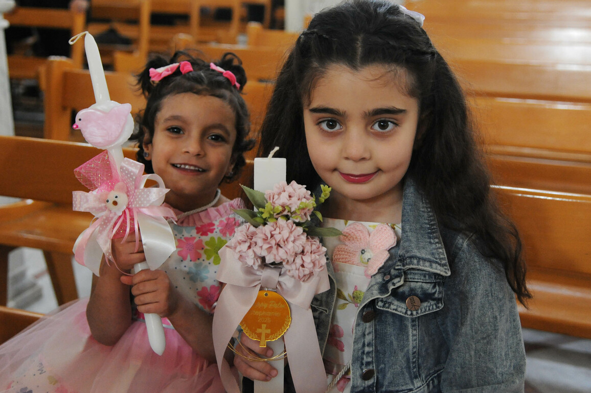 SYRIA-DAMASCUS-PALM SUNDAY-CELEBRATION