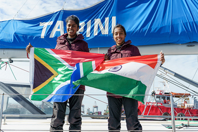 INSV Tarini reaches Cape Town, completing fourth leg of Navika Sagar Parikrama II