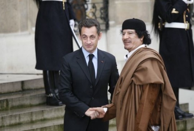 Ex-French President Sarkozy held in Gaddafi funding probe