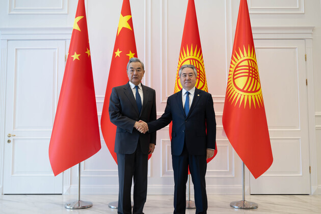 KYRGYZSTAN-CHINA-WANG YI-KYRGYZ FM-TALKS