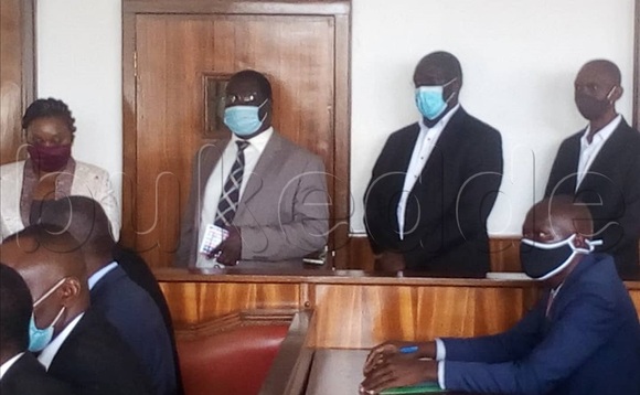 Abawawaabirwa, Christine Guwatudde Kintu, Joel Wajala , John Martin Owor ne Lutimba Kyeyune Fred Martin nga bali mu kaguli Abawawaabirwa, Christine Guwatudde Kintu, Joel Wajala , John Martin Owor ne Lutimba Kyeyune Fred Martin nga bali mu kaguli