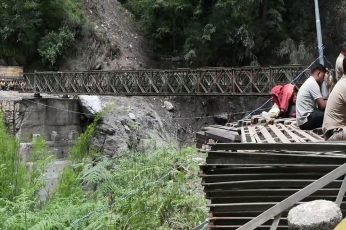 Uttarkashi floods: Bailey bridge being constructed in Gangnani to restore connectivity; 800 people rescued so far