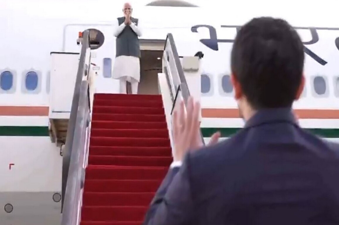 PM Modi departs Jordan for Ethiopia as Crown Prince Al Hussein bids farewell after landmark visit