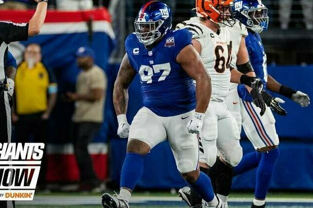 Giants Now: Dexter Lawrence 'is in his own world'