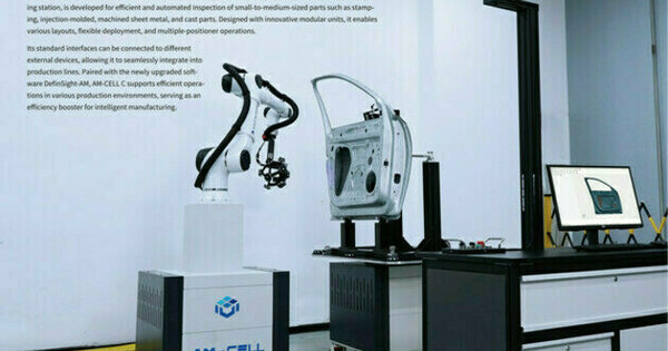 Scantech Launches AM-CELL C Series Optical Automated 3D Measurement System
