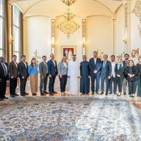 Ruler of Ras Al Khaimah receives participants in Global Tourism Leadership Programme