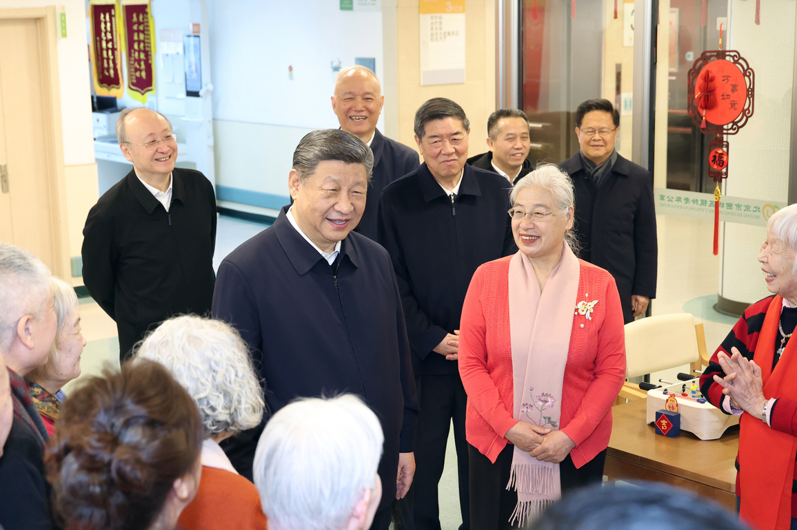 CHINA-BEIJING-XI JINPING-SPRING FESTIVAL-INSPECTION (CN)