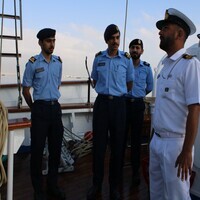 INS Sudarshini concludes first port call of Lokayan-26 in Oman