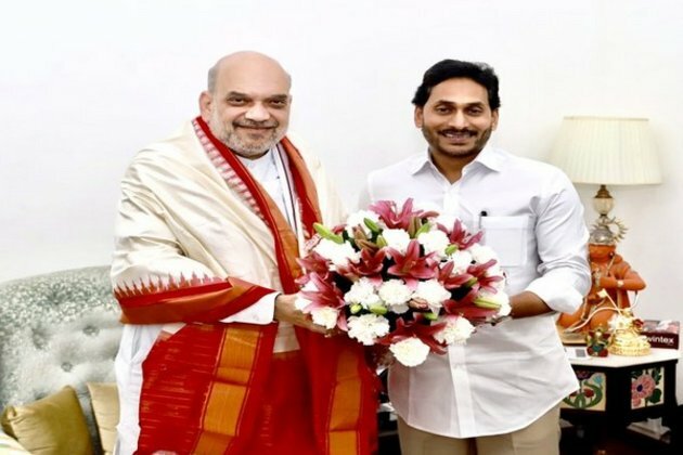Andhra CM meets Amit Shah, urges to release pending amount under Resource Gap Funding