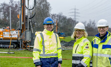  Sports department head Dietmar Dieckmann, Elke Temme, managing director of Stadtwerke Bochum and Leonhard Thien, Fraunhofer IEG (from left to right)