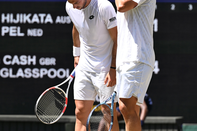 (SP)BRITAIN-LONDON-TENNIS-WIMBLEDON-MEN'S DOUBLES-FINAL