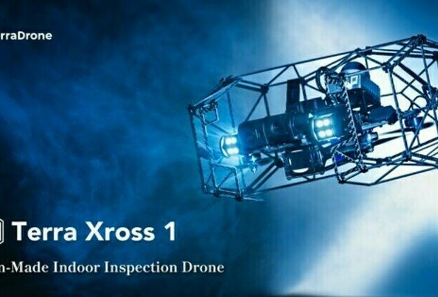 Terra Drone Launches Japan-Made Indoor Inspection Drone "Terra Xross 1"