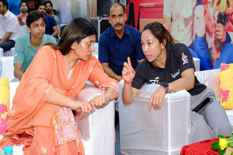 'When women lift, nation rises': Union MoS Raksha Khadse at Weightlifting Warriors Academy