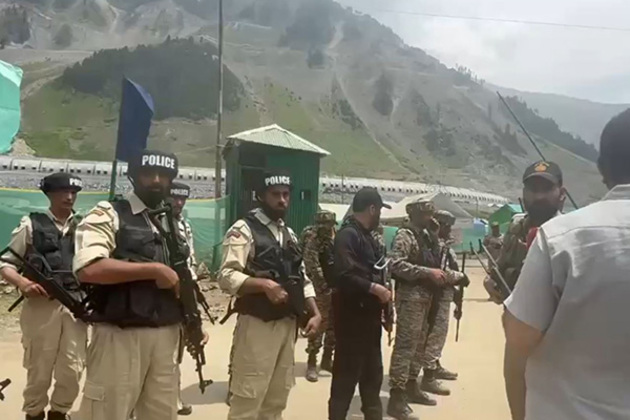 J-K: Security forces conduct joint mock drill at Baltal base camp ahead of upcoming Amarnath Yatra
