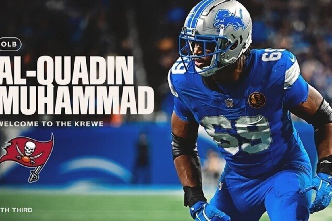 Buccaneers Add Edge Rusher Al-Quadin Muhammad