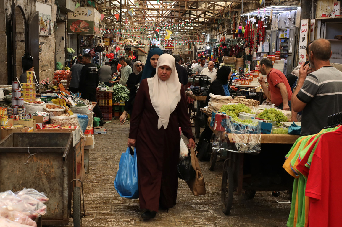 MIDEAST-NABLUS-EID AL-ADHA-MARKET