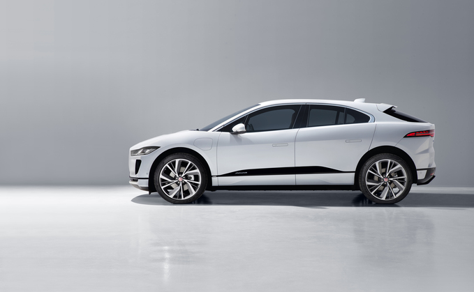 The Jaguar iPace SUV