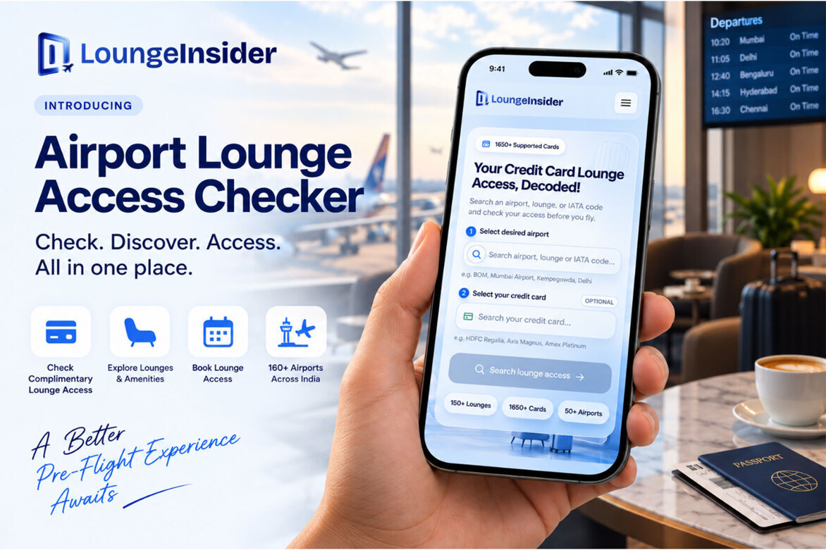 LoungeInsider Introduces an Airport Lounge Access Checker for Air Travellers