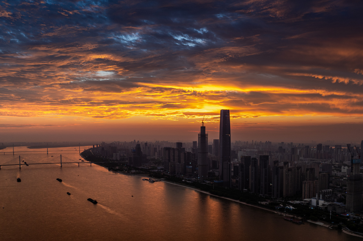 CHINA-HUBEI-WUHAN-MORNING GLOW (CN)