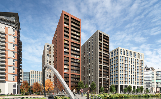 Leeds' Whitehall Riverside housing development