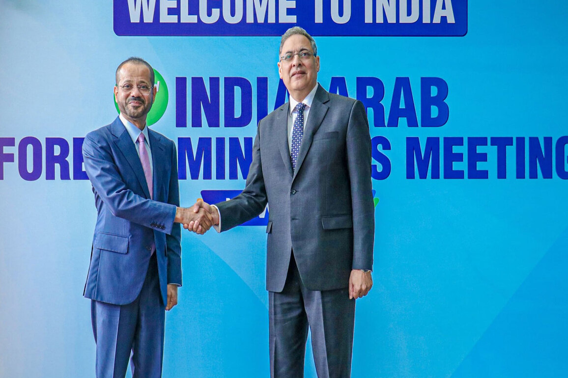 Oman FM arrives in Delhi for 2nd India Arab Foreign Ministers' Meeting