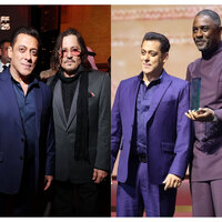 Salman Khan poses with Johnny Depp at Red Sea Film Festival, honours Hollywood star Idris Elba